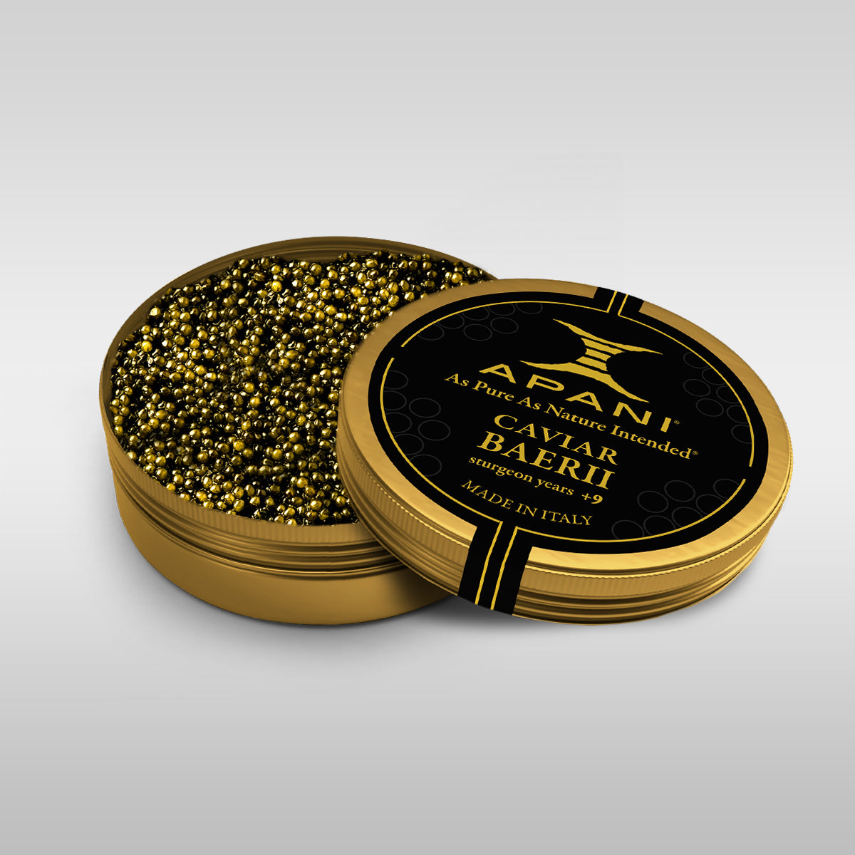 Caviar 250 g : Caviar Baerii origine France - Manufacture Prunier 