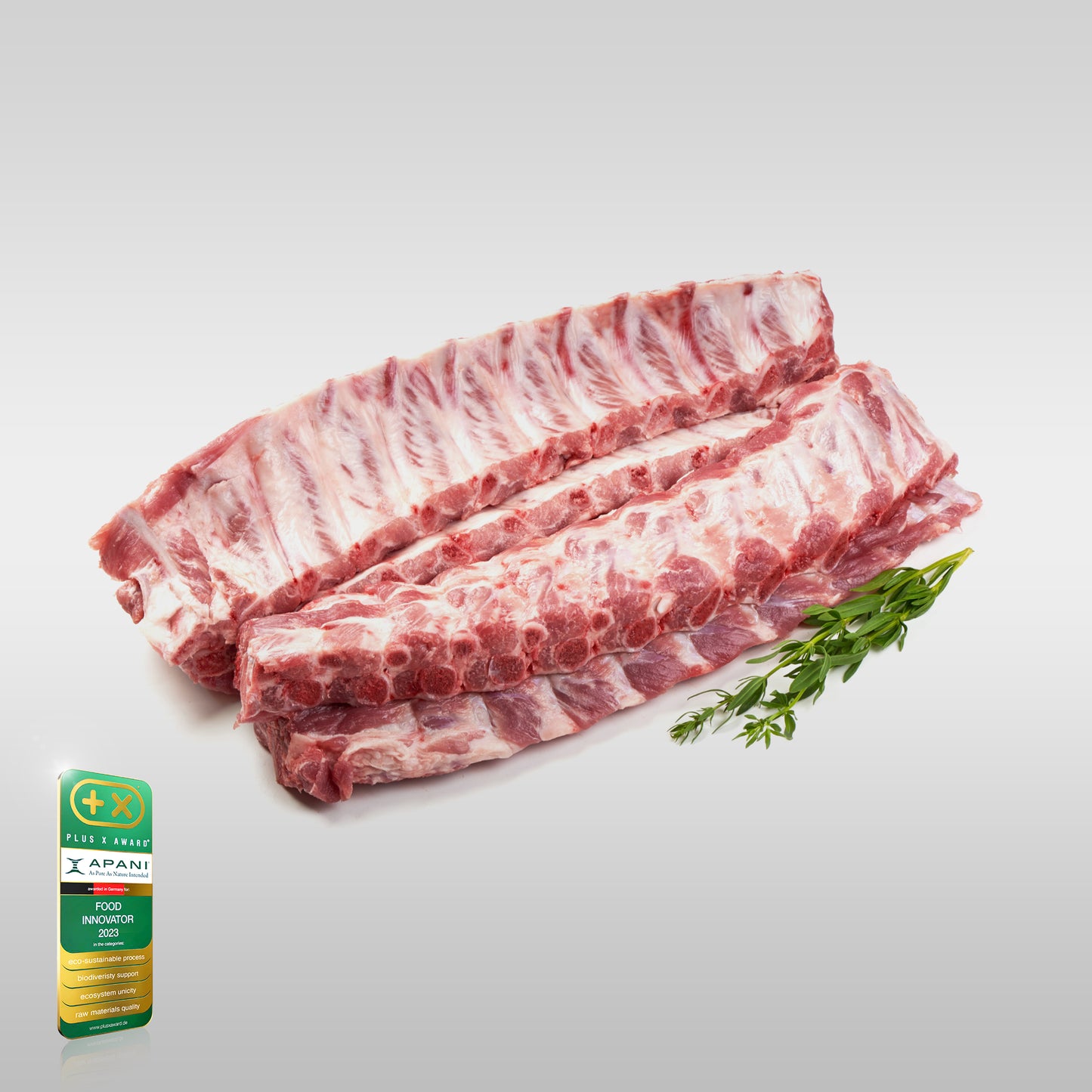 100% PURE DUROC RIB STRIP HERITAGE